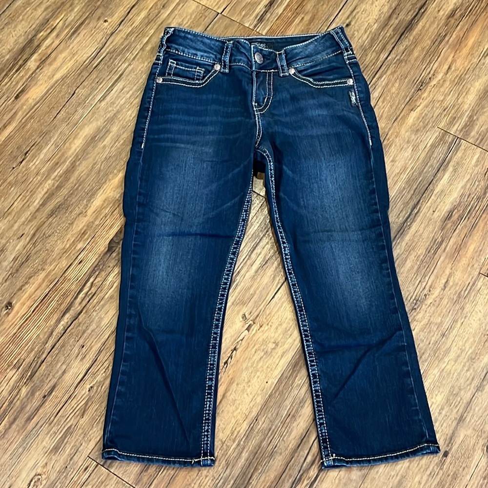 Silver Suki Capris